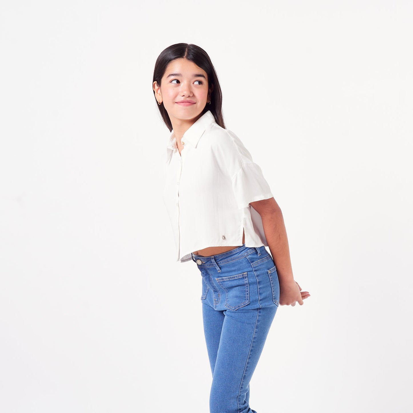 Blusa Luna Hueso
