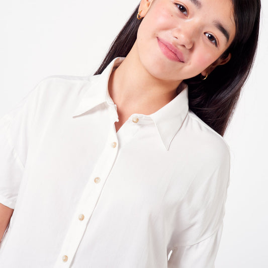 Blusa Luna Hueso