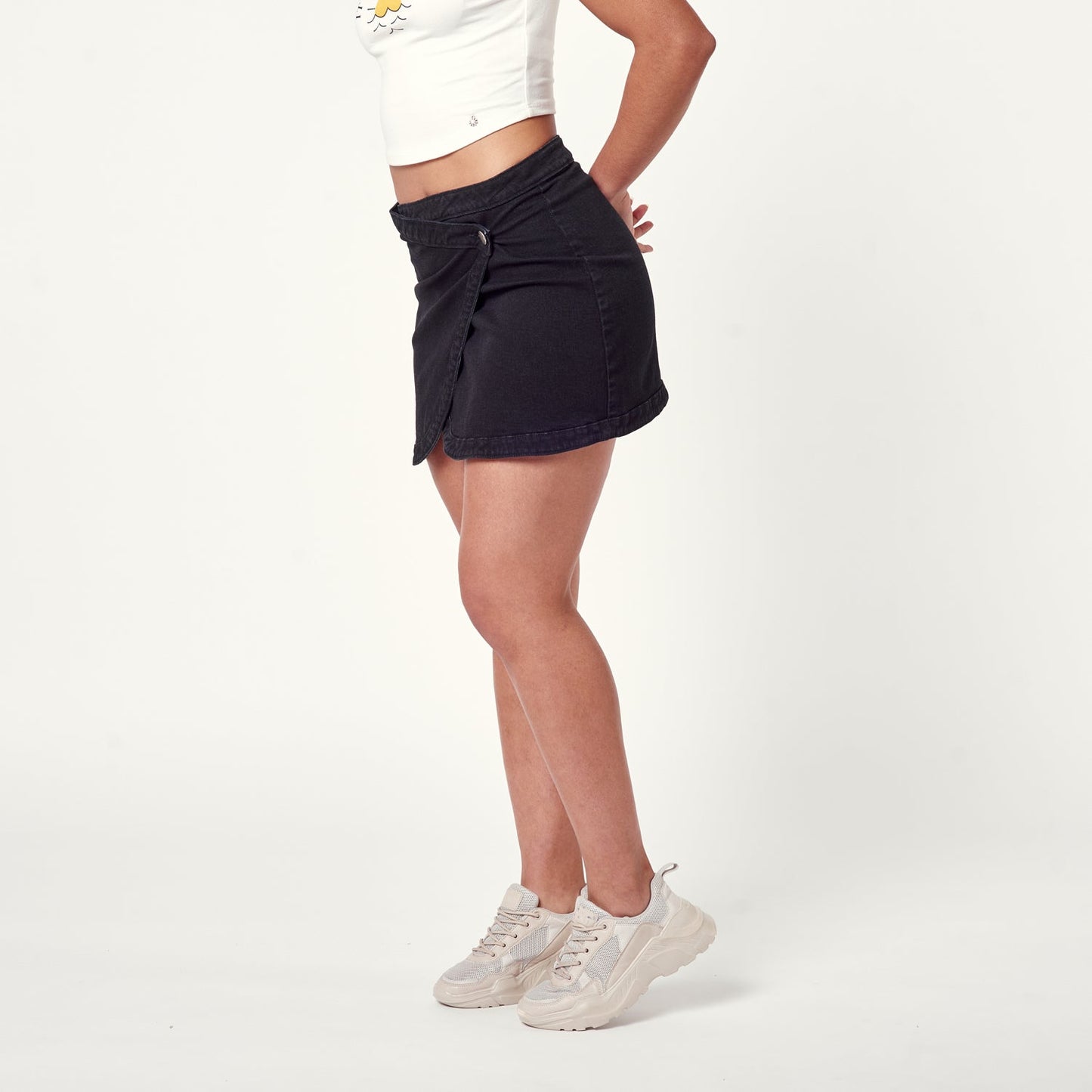 Falda Mabel Negro