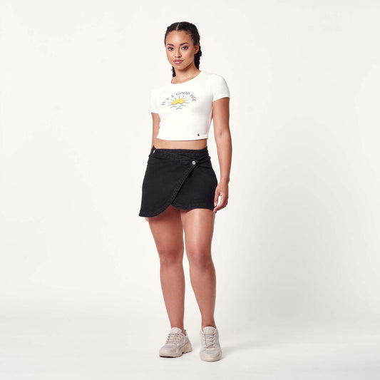 Falda Mabel Negro