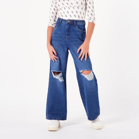 Jean New Flare Azul