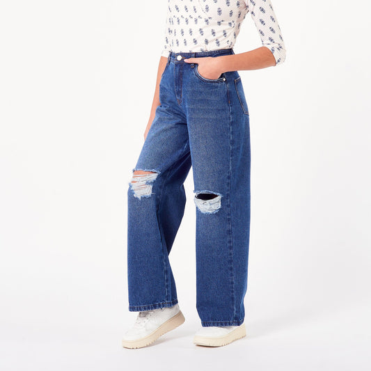 Jean New Flare Azul
