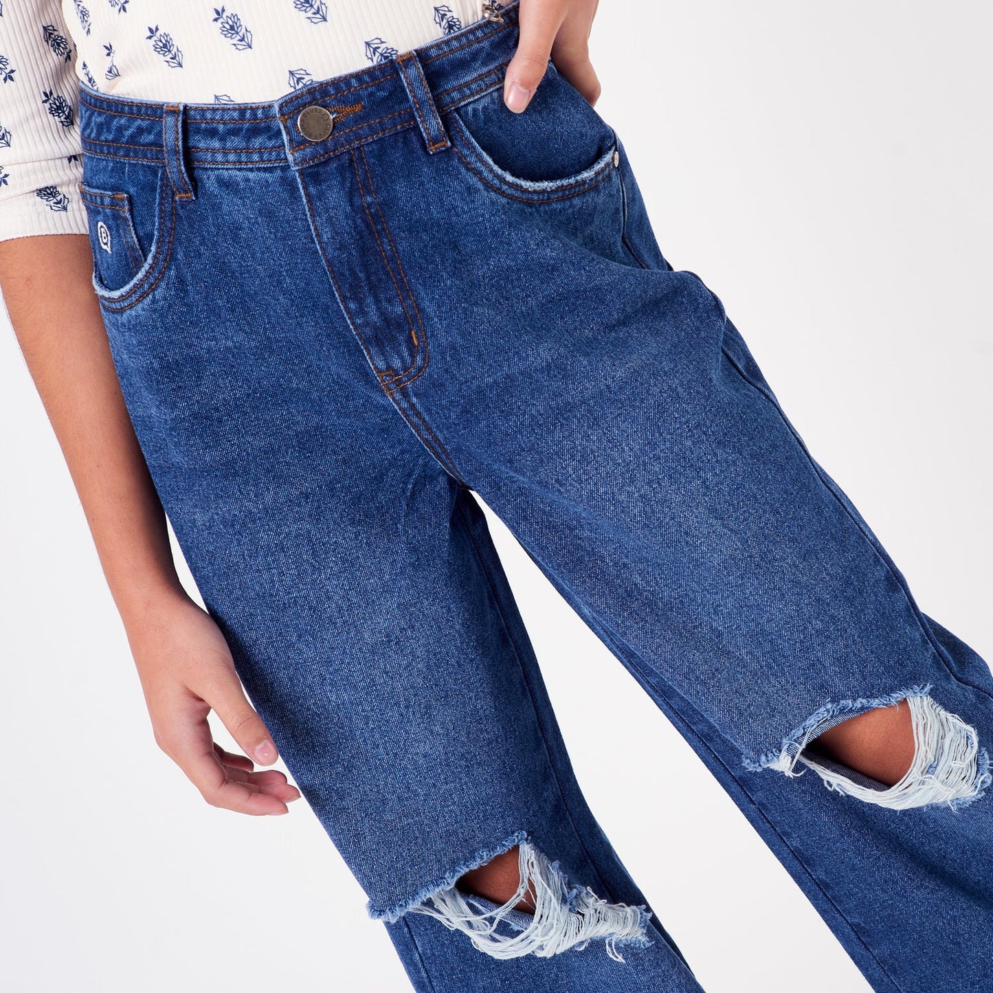 Jean New Flare Azul