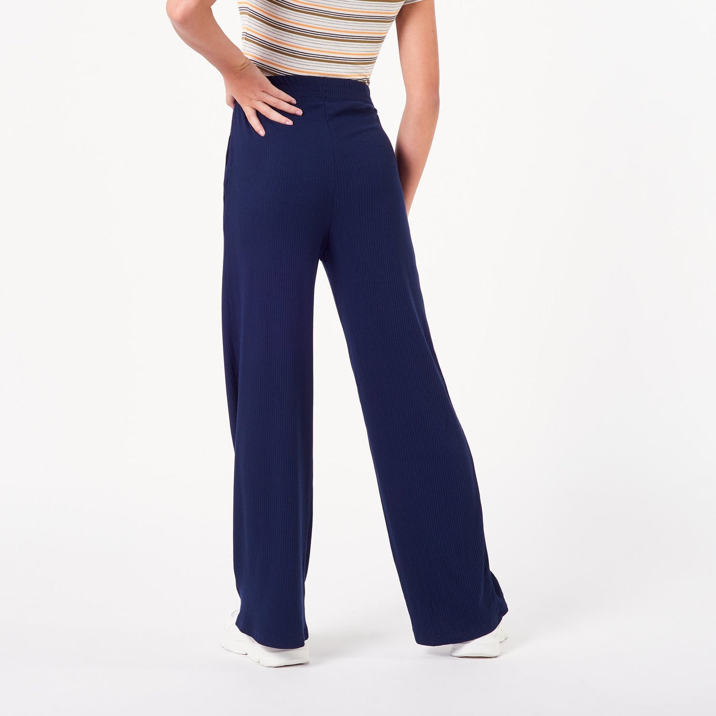 Pantalon New Culotte Flare Azul