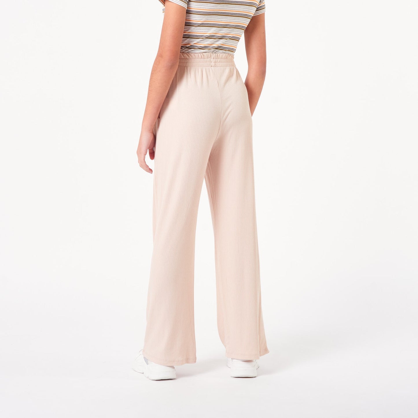 Pantalon New Culotte Flare Beige