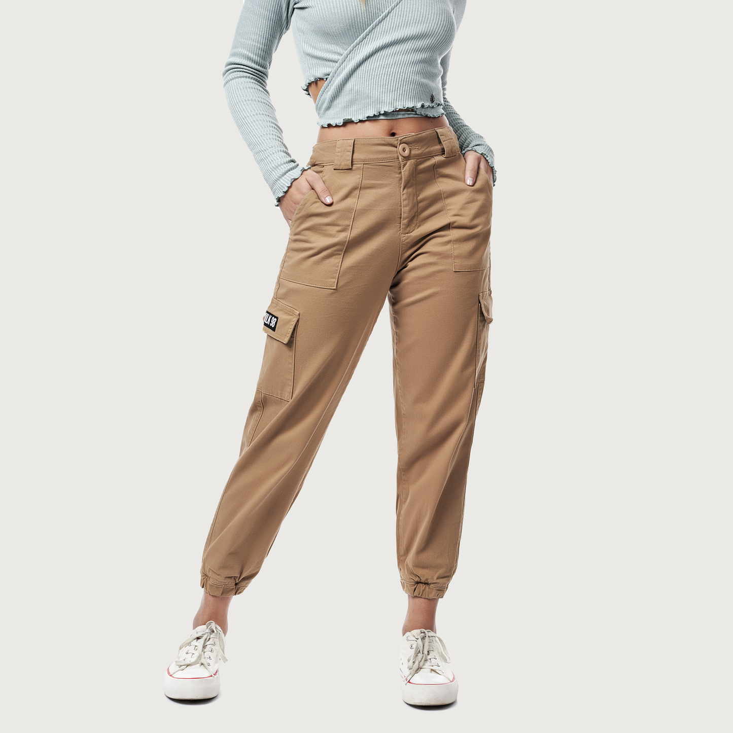 Pantalon Cargo Street Beige