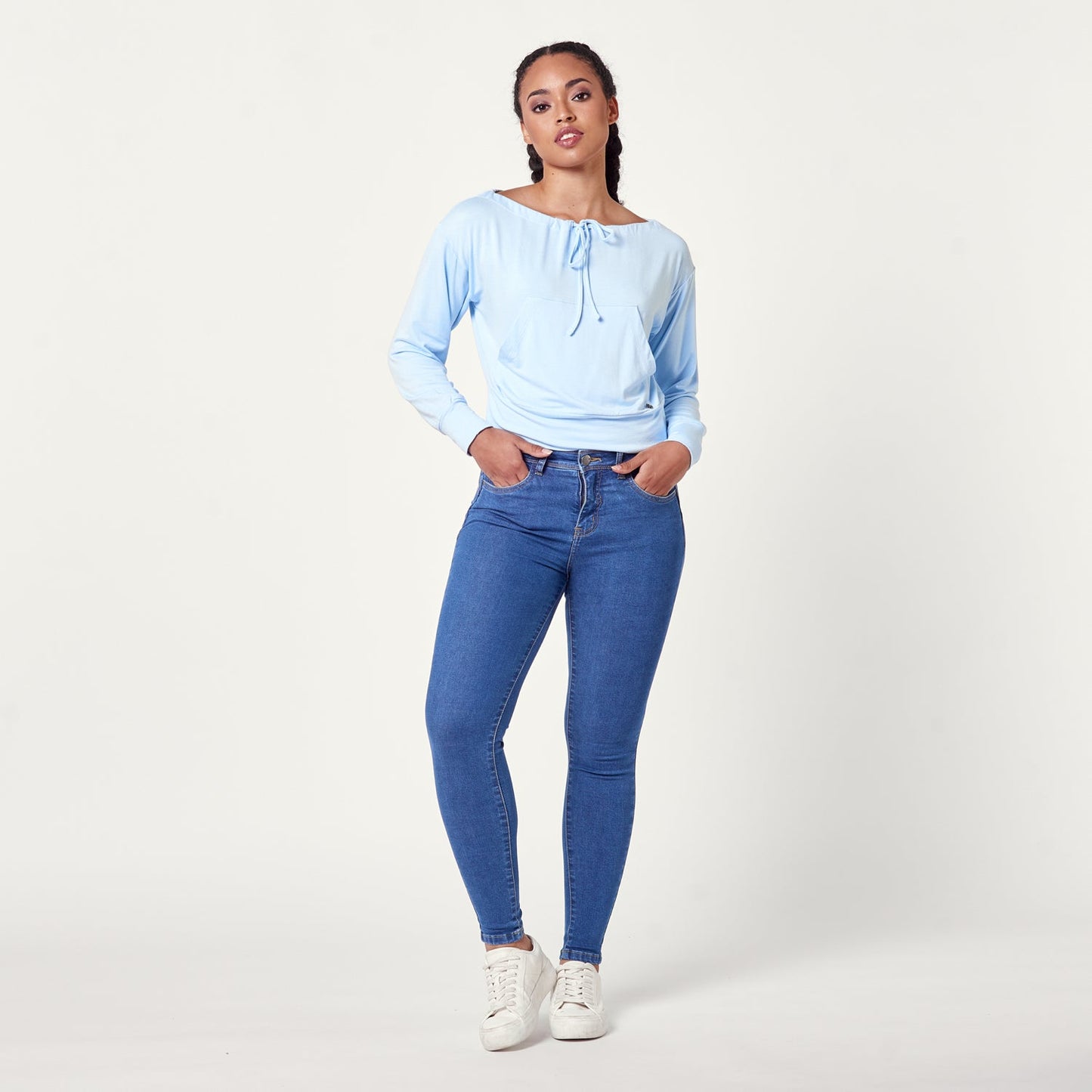 Polera Raven Celeste
