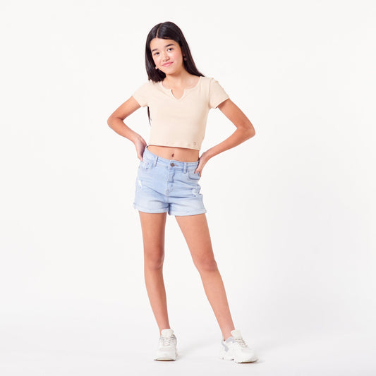Short Always On Celeste
