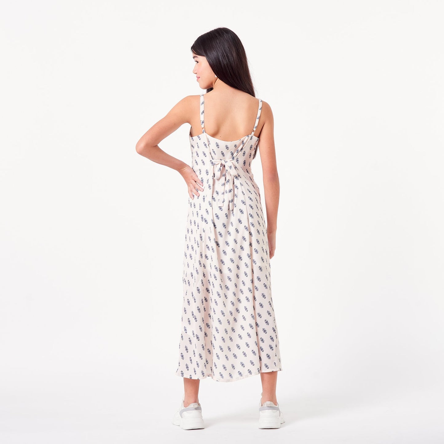 Vestido Natural Print