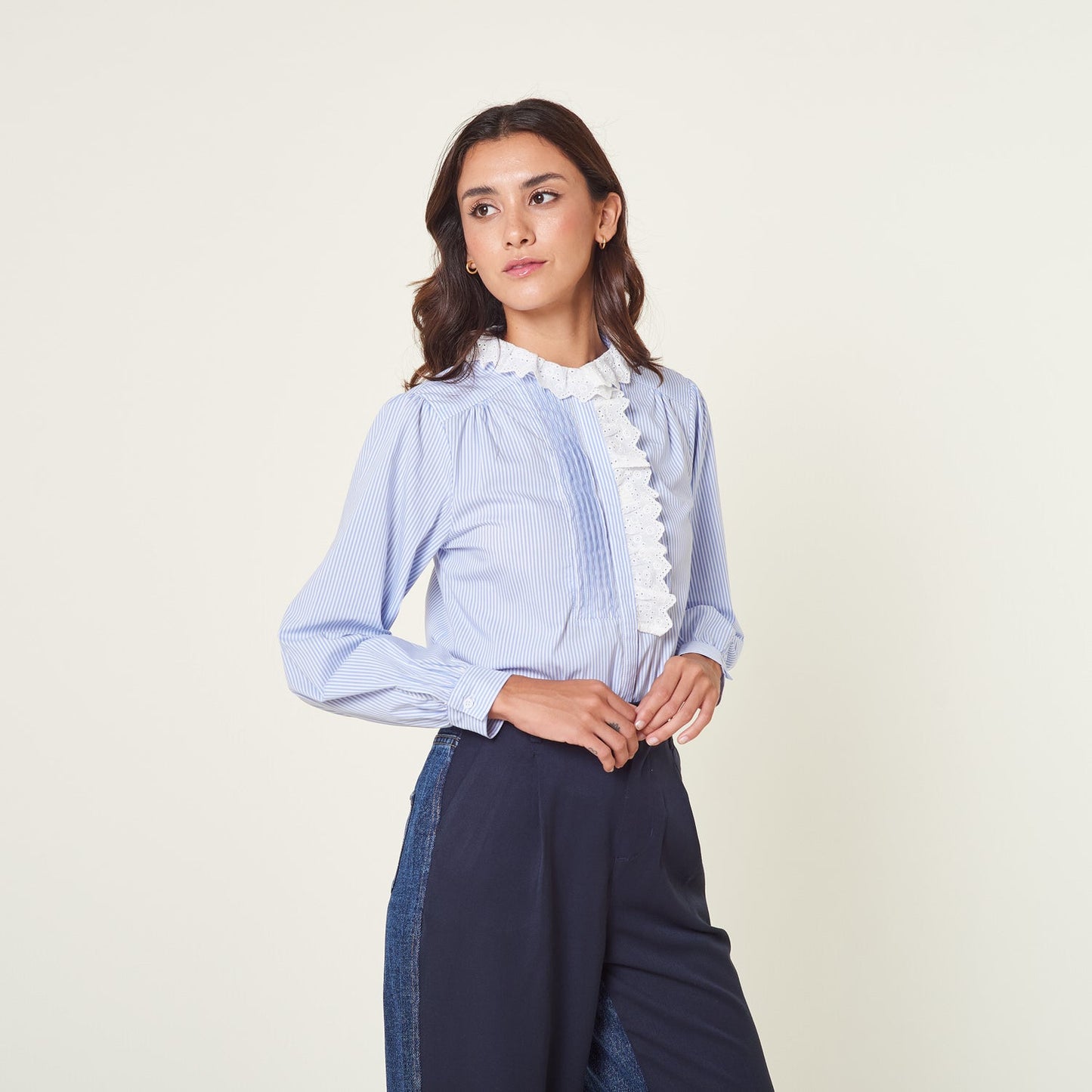 Blusa Africa Celeste