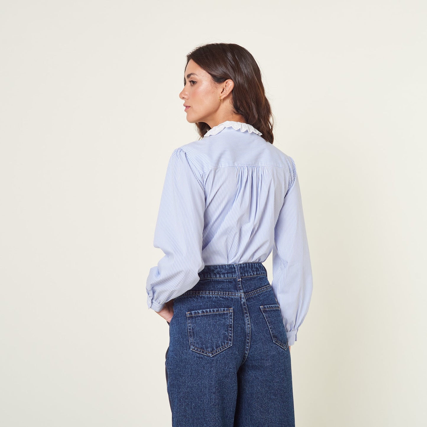 Blusa Africa Celeste