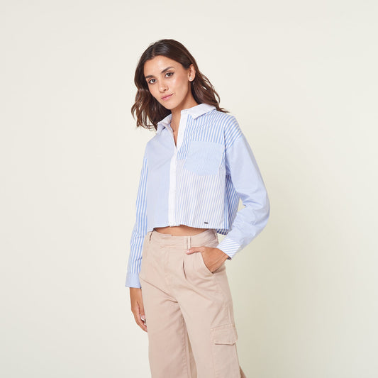 Blusa Agnes Celeste