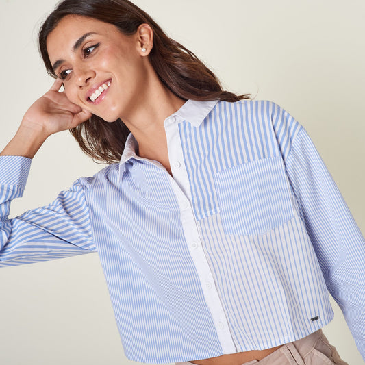 Blusa Agnes Celeste