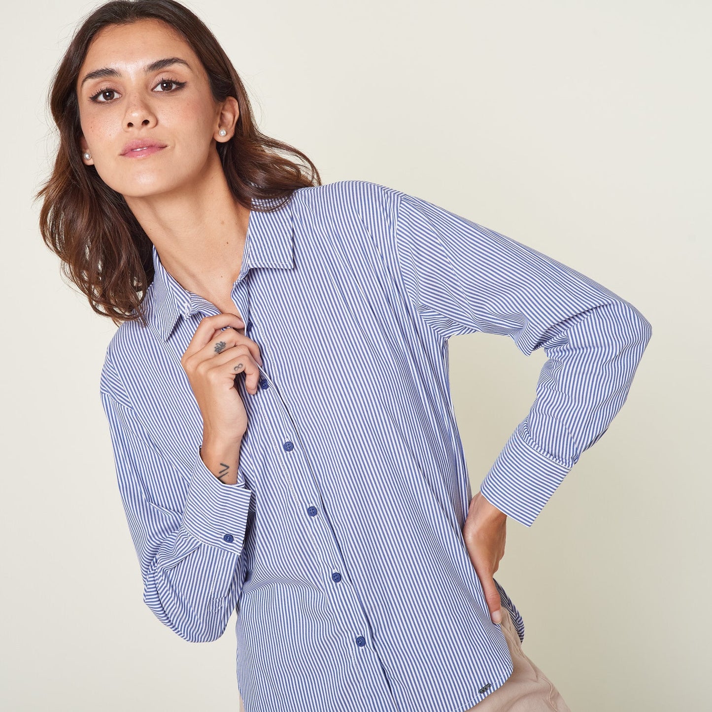 Blusa Agustina Azul