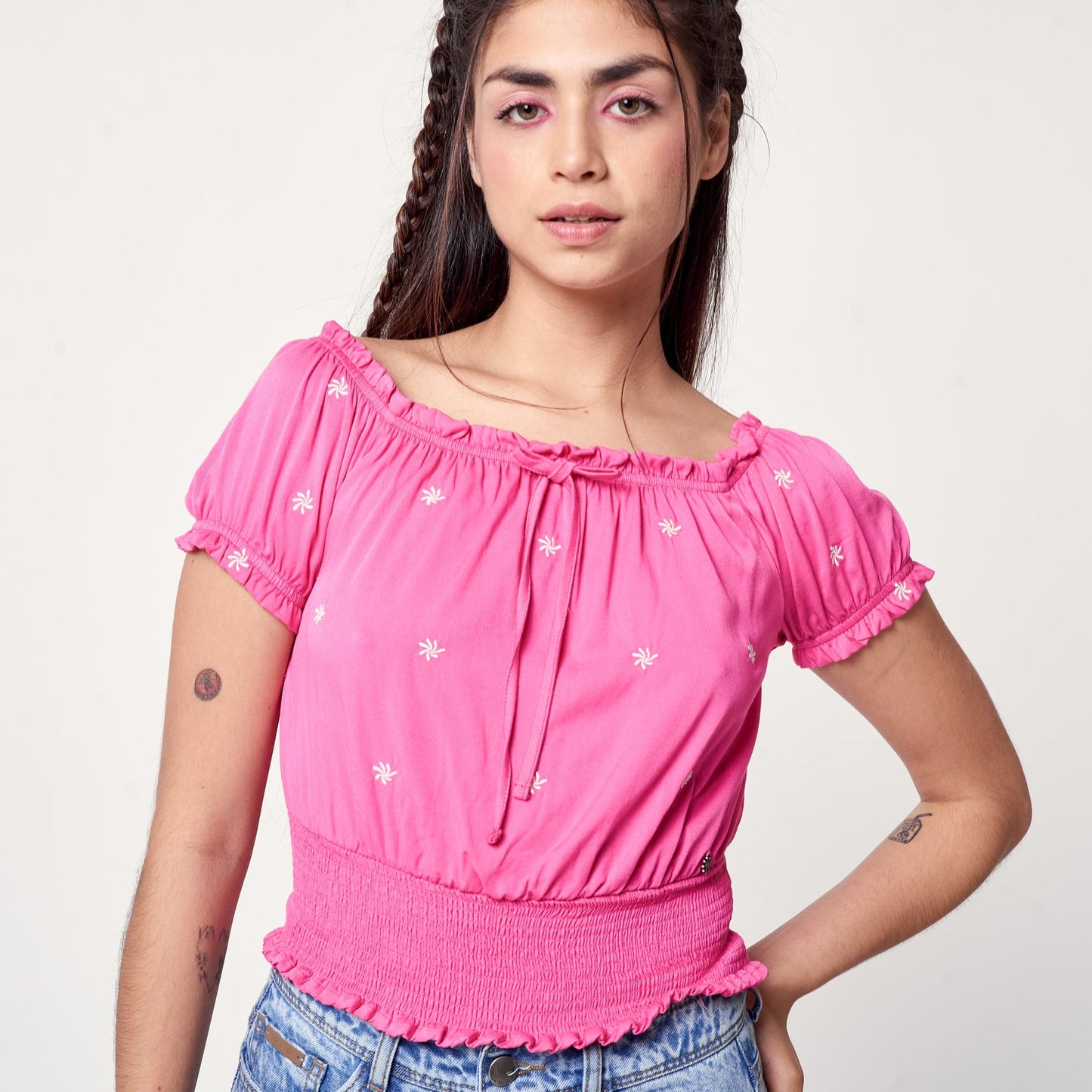 Blusa Akira Fucsia
