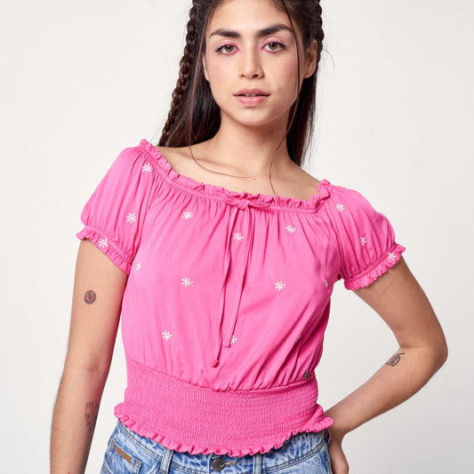 Blusa Akira Fucsia