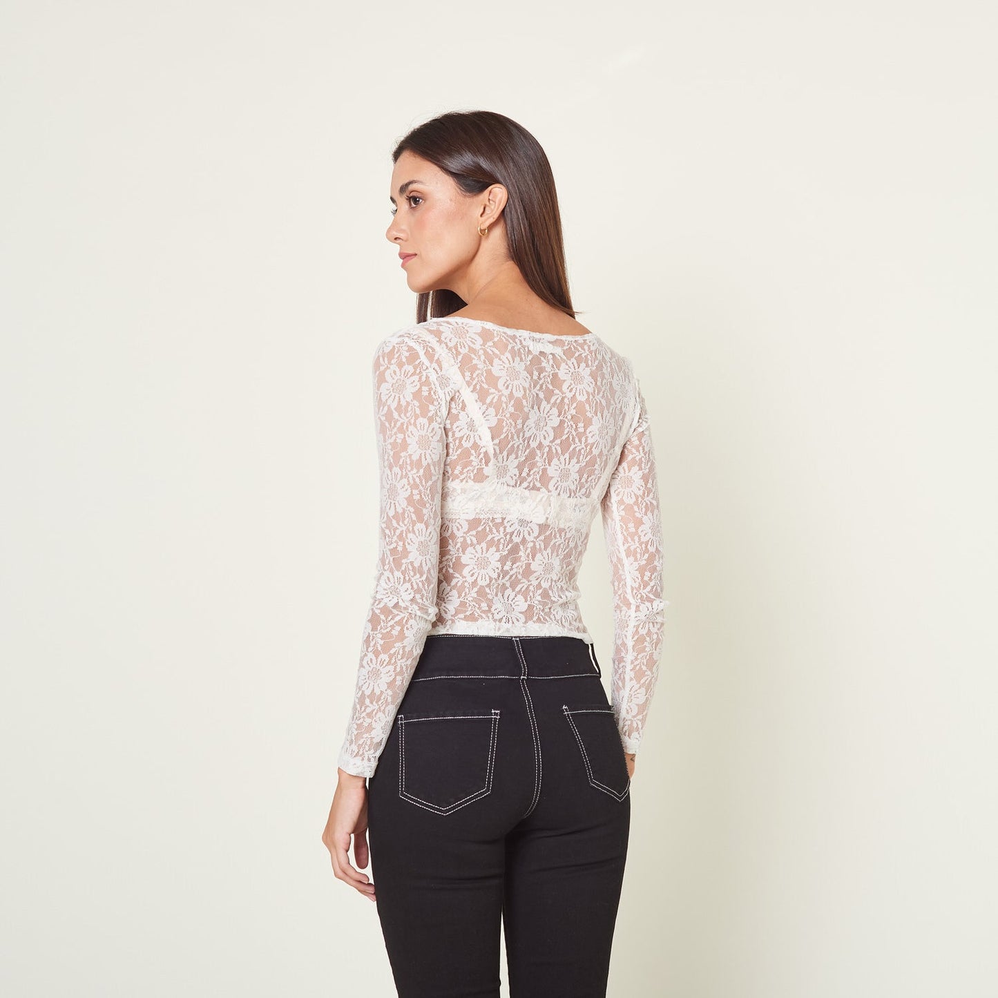 Blusa Aymara Blanco