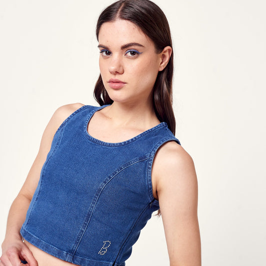 Blusa Barbie Fashionista Azul