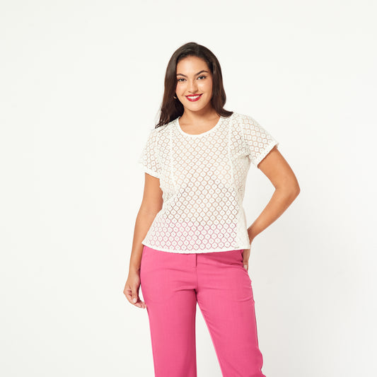 Blusa Boom Hueso