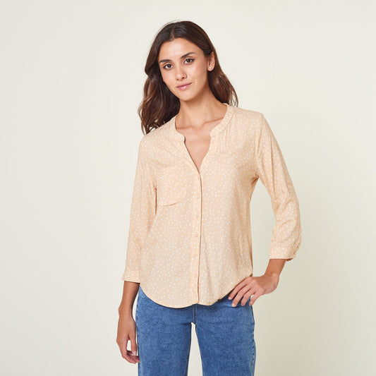 Blusa Bulos Camel