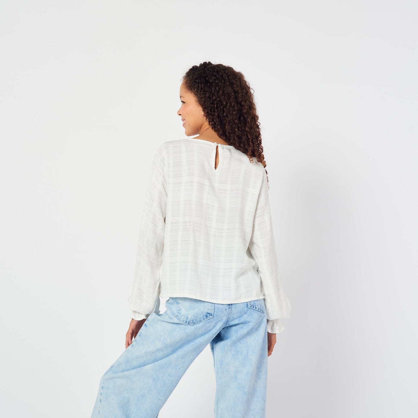 Blusa Corine Hueso