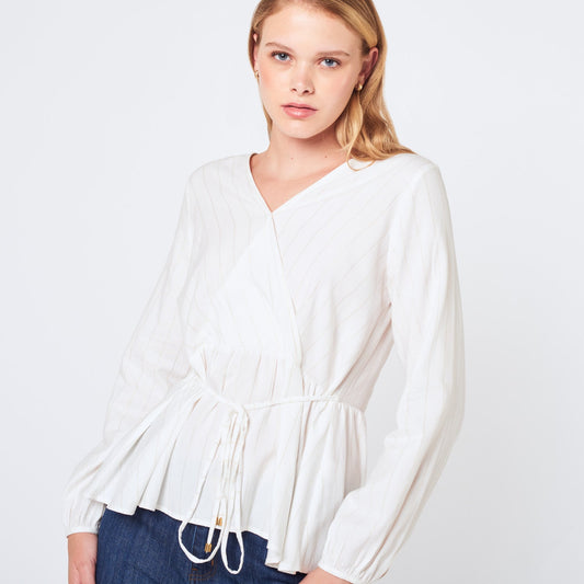 Blusa Davalos Hueso