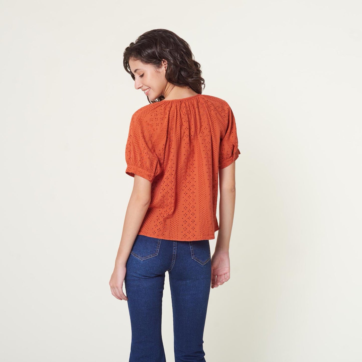 Blusa Edvina Terracota