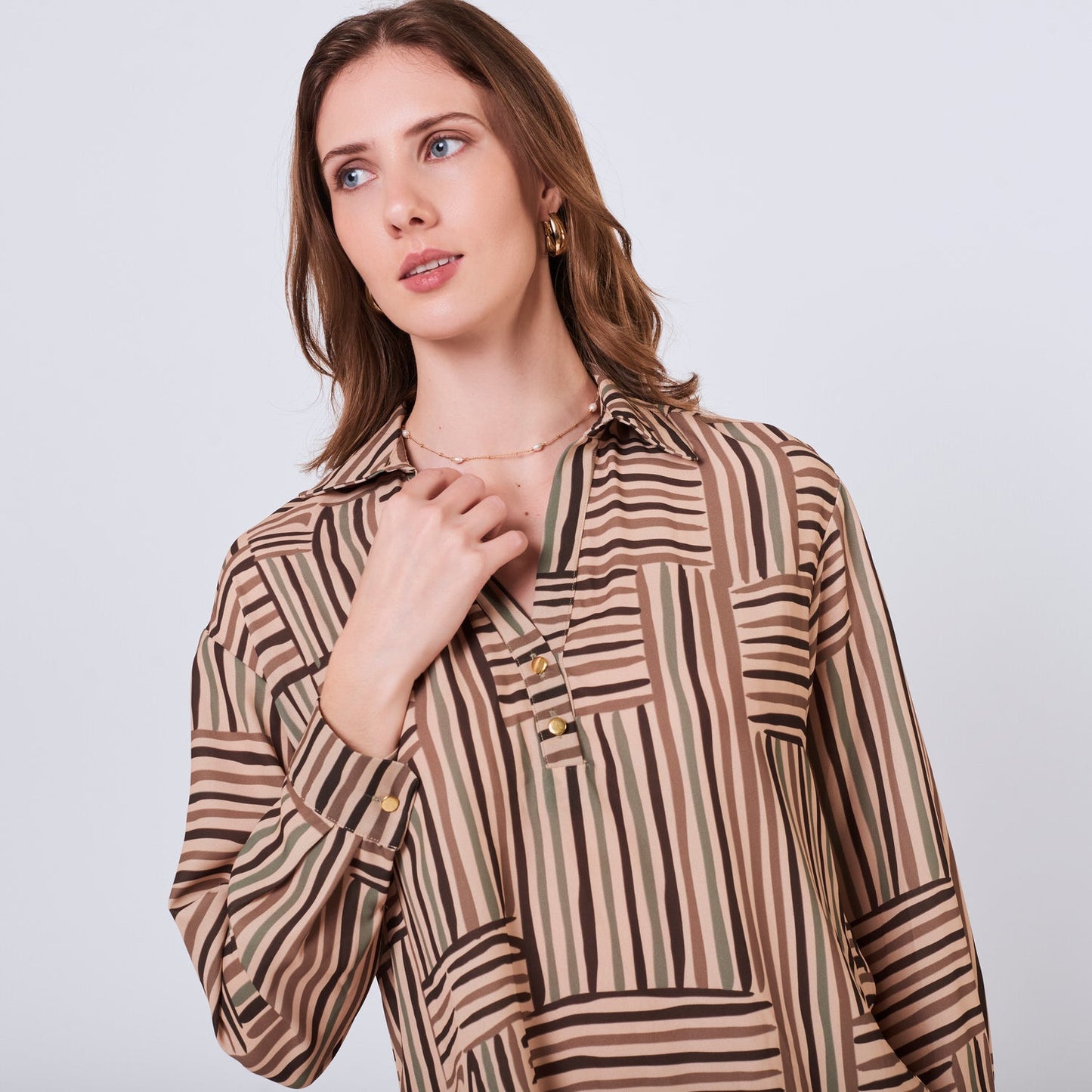 Blusa Flor Print