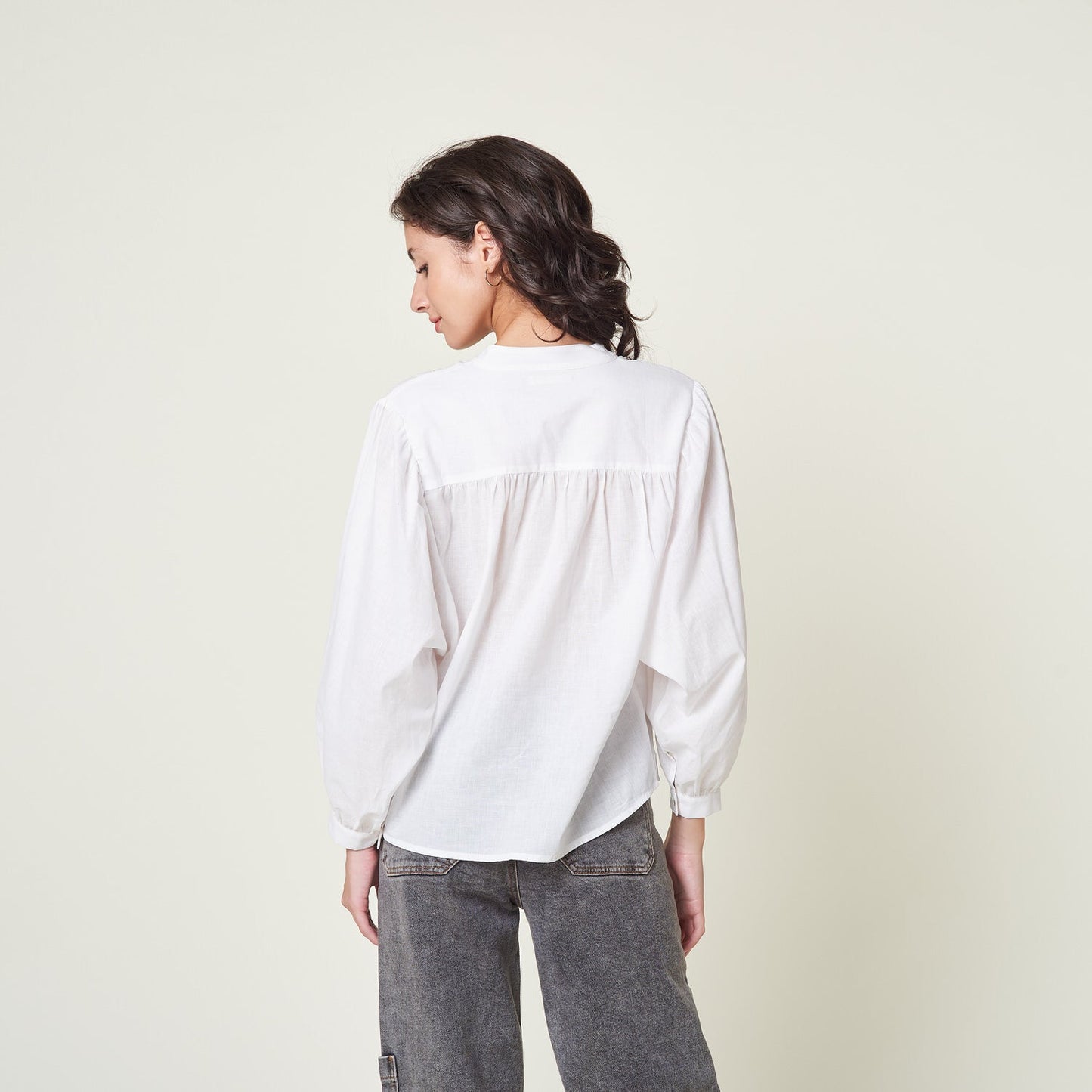 Blusa Joaquina Hueso