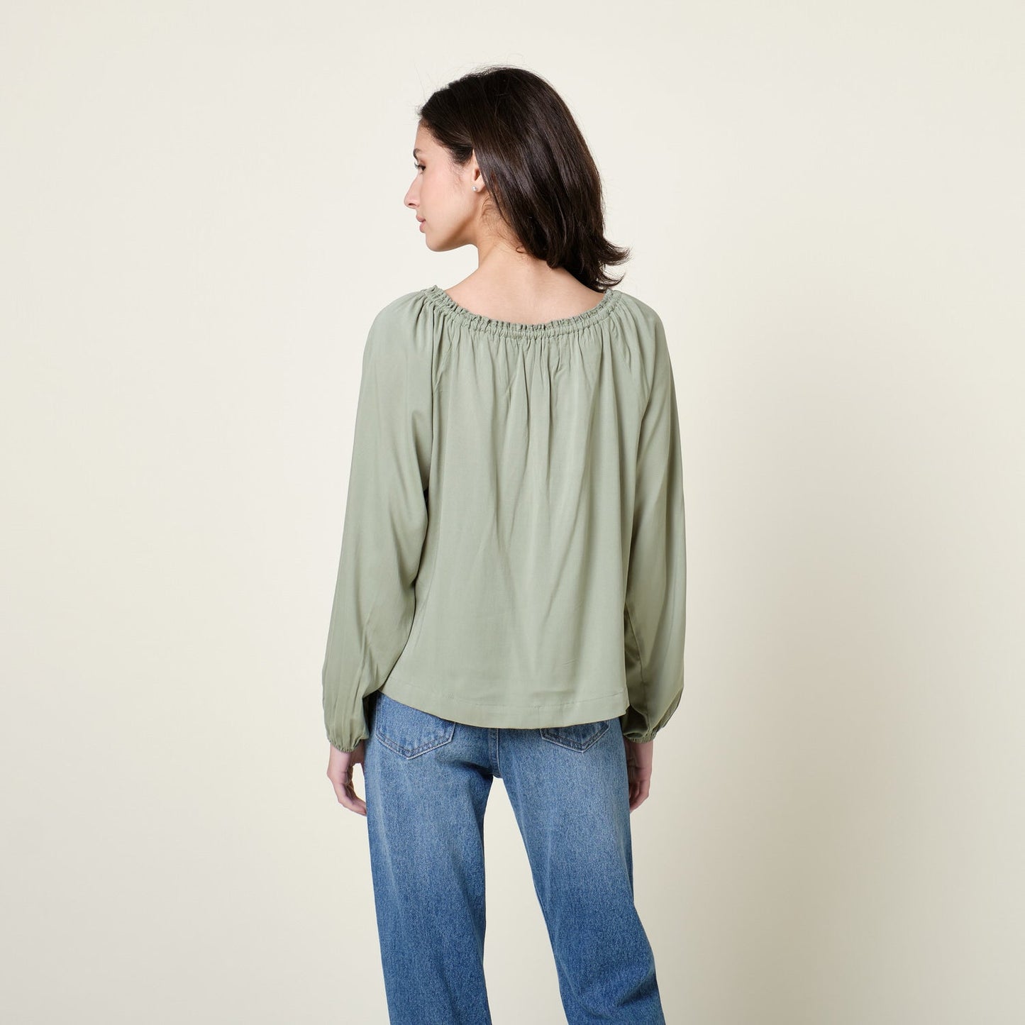 Blusa Lana Verde