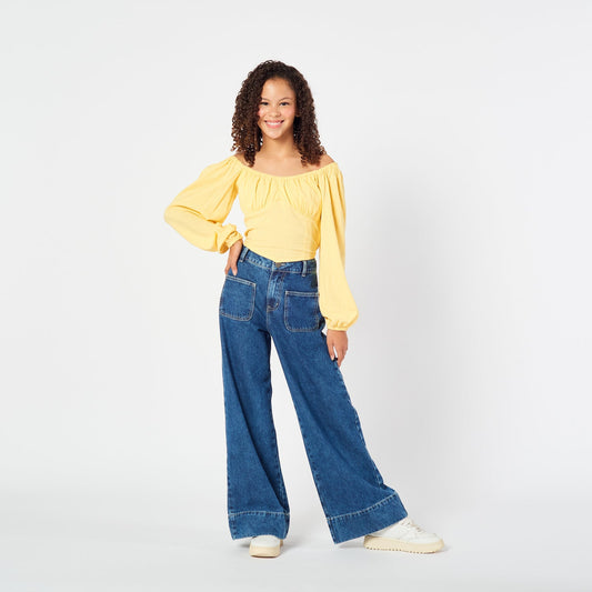 Blusa Lauren Amarillo