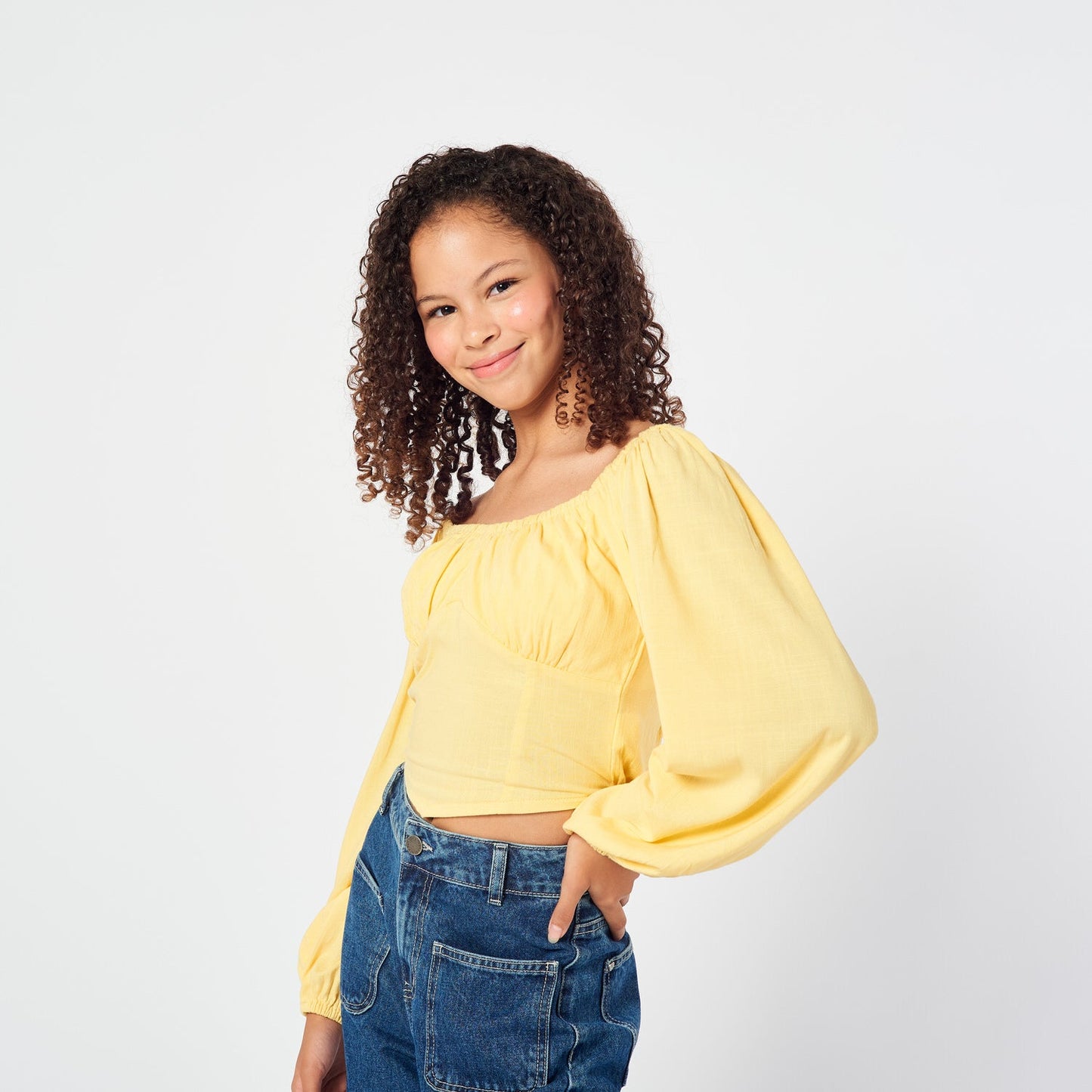 Blusa Lauren Amarillo