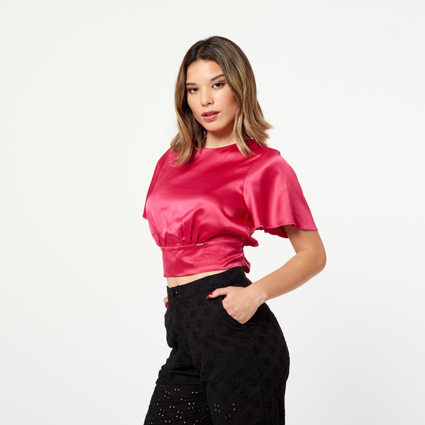 Blusa Luz Fucsia