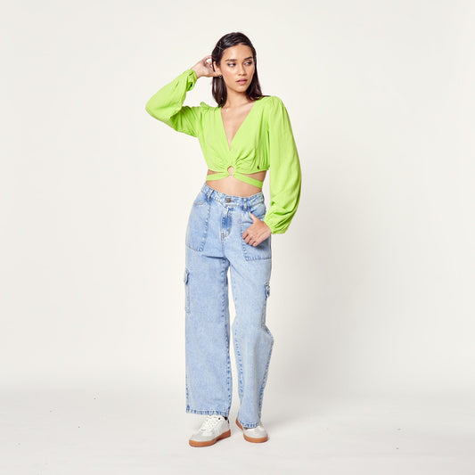 Blusa Luz Verde