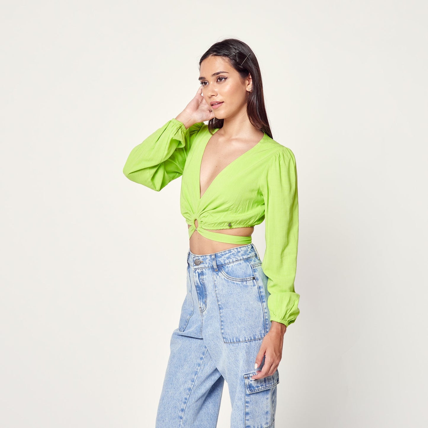 Blusa Luz Verde