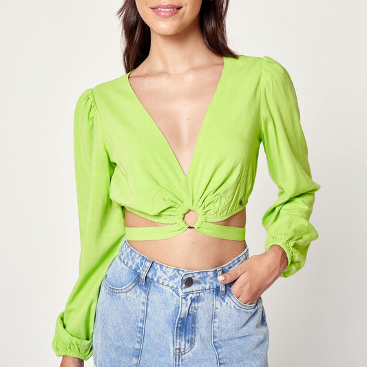 Blusa Luz Verde