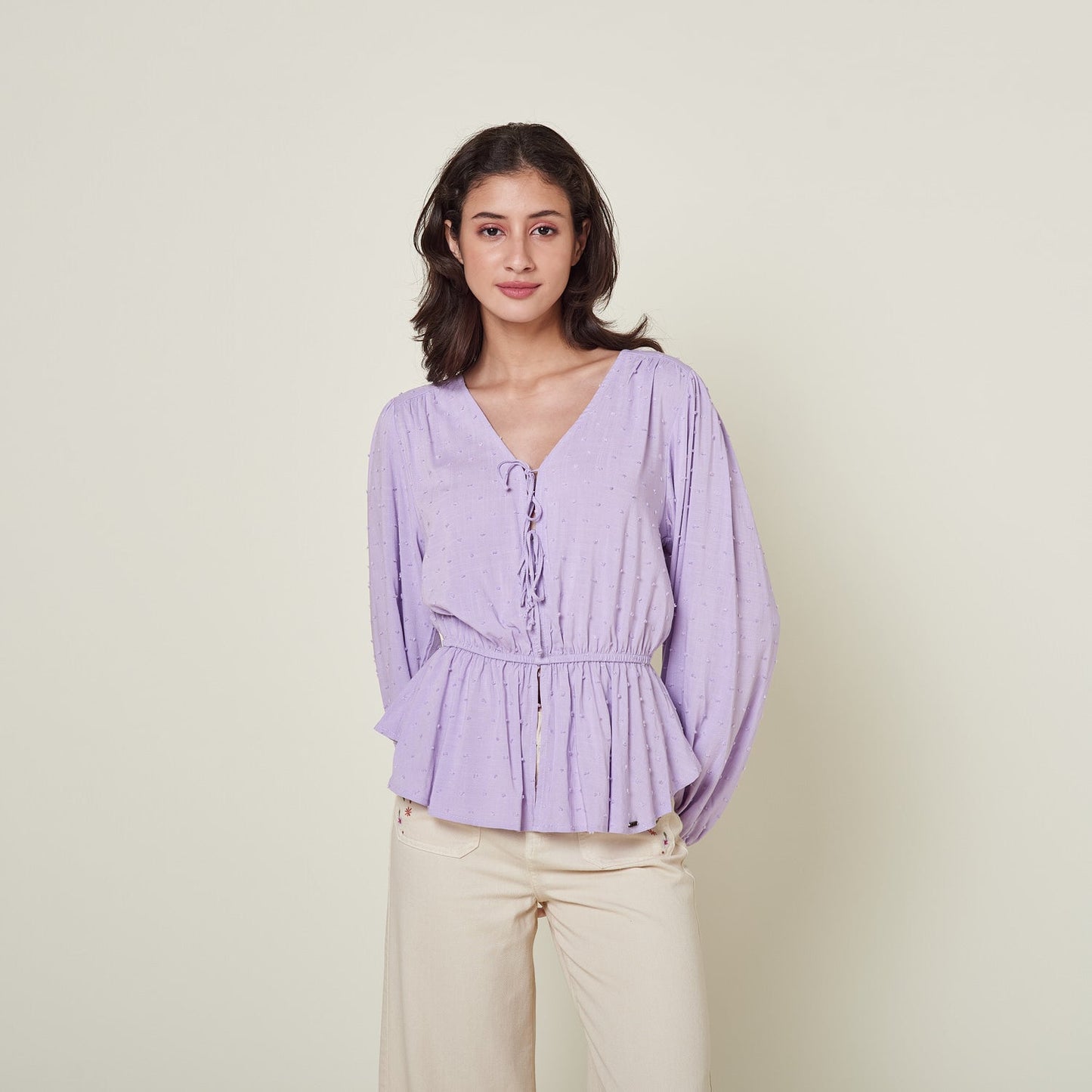 Blusa Madeleine Lila