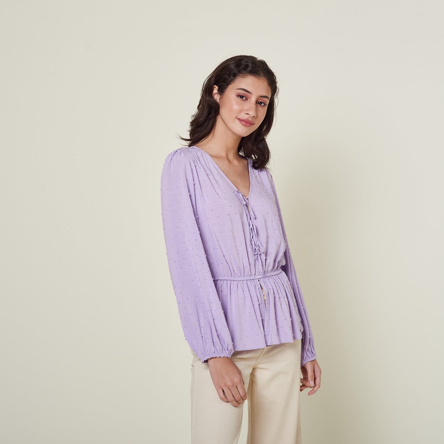 Blusa Madeleine Lila