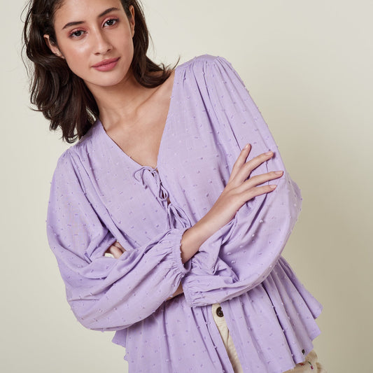 Blusa Madeleine Lila