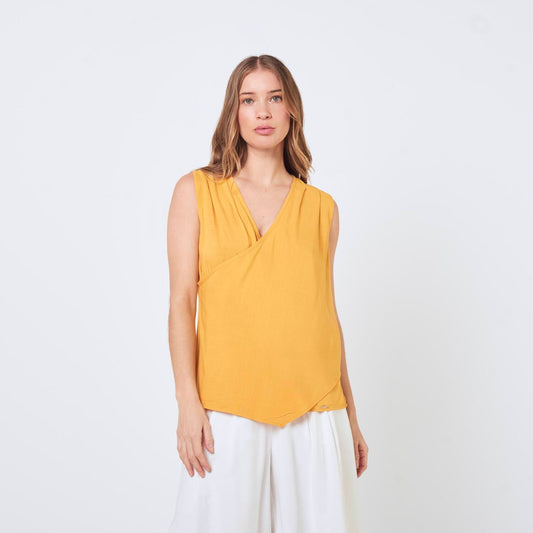 Blusa Micaela Mostaza