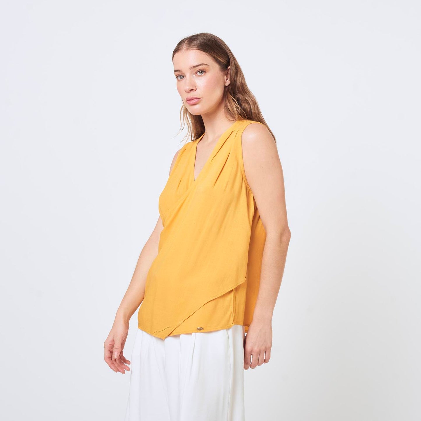 Blusa Micaela Mostaza