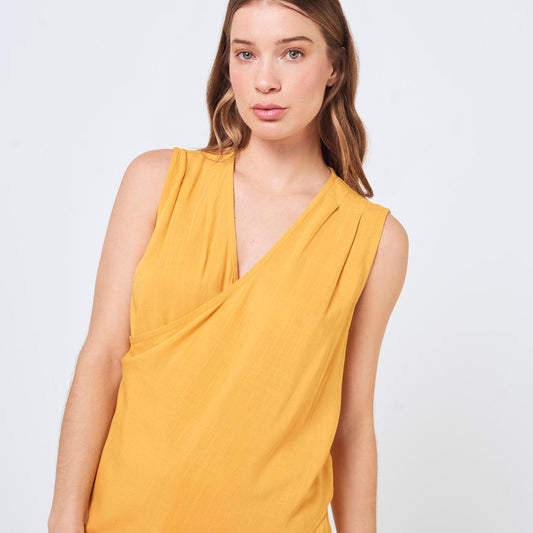 Blusa Micaela Mostaza