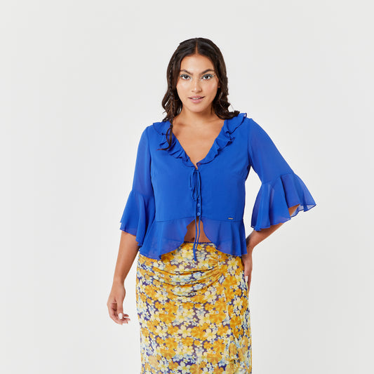 Blusa Moana Azul