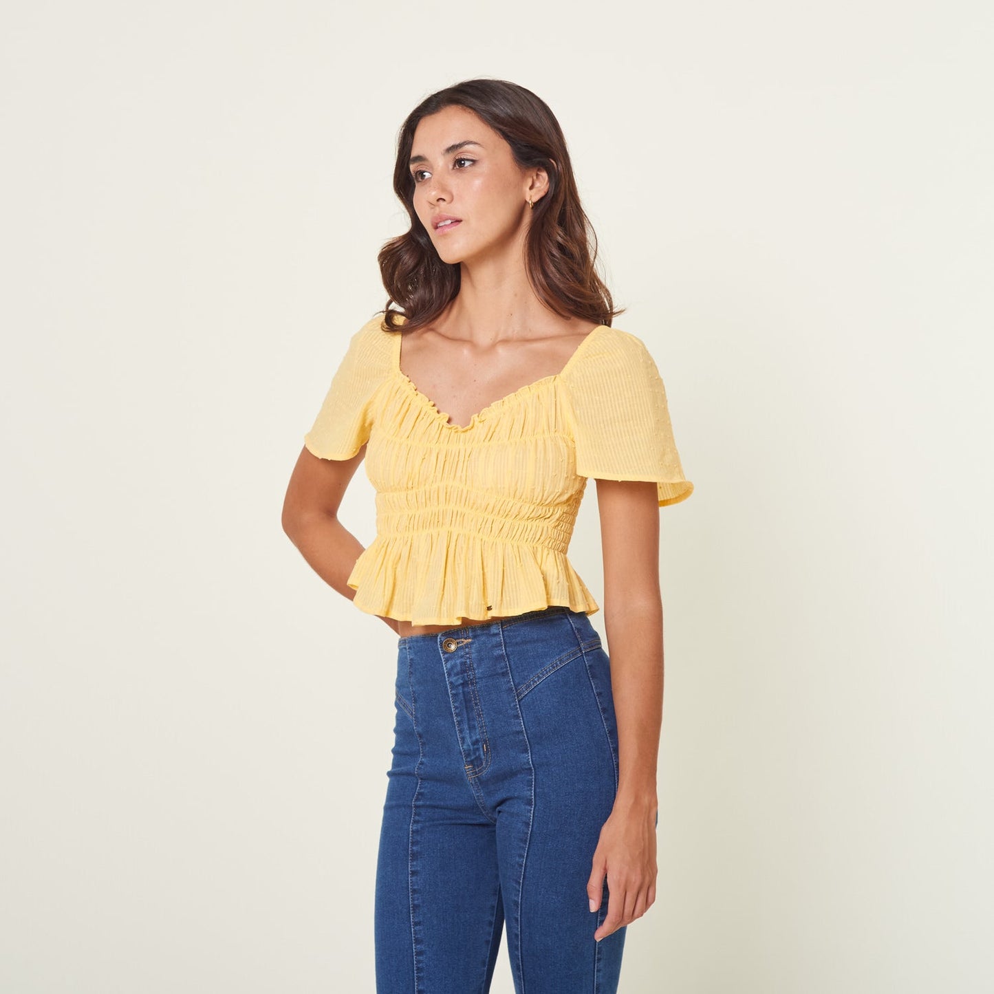Blusa Oceano Amarillo