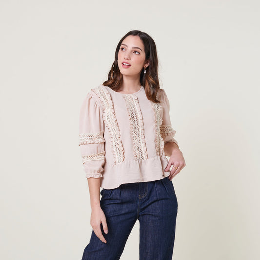 Blusa Odele Beige