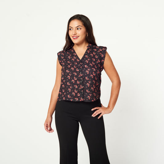 Blusa Paris Print 2