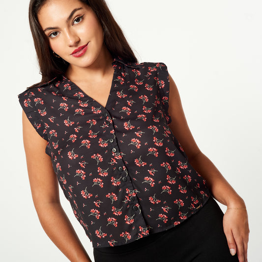 Blusa Paris Print 2