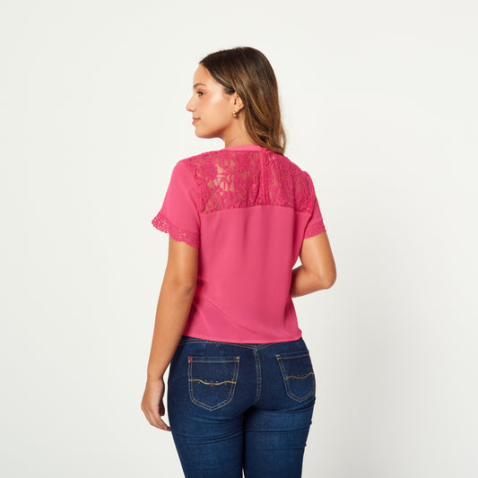 Blusa Patricia Fucsia