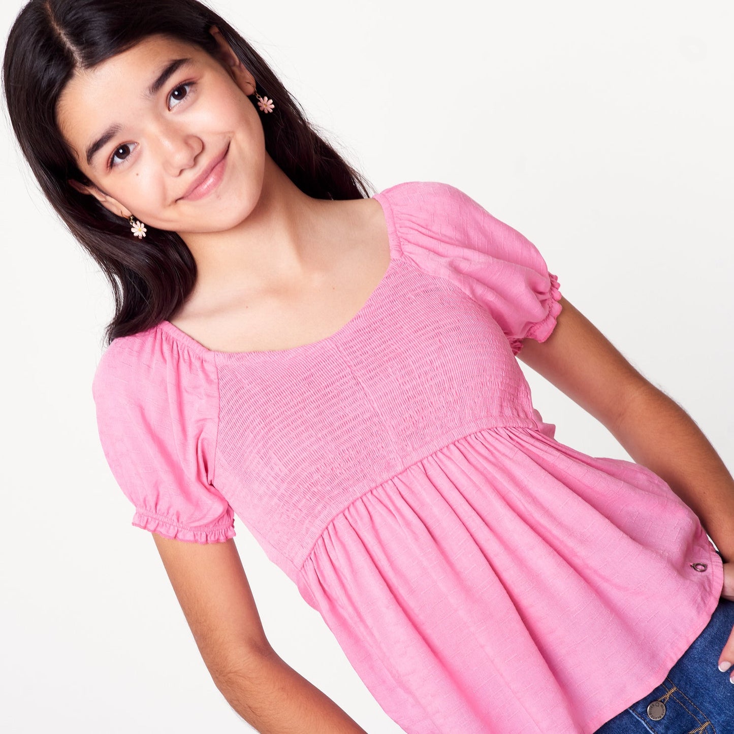 Blusa Romantica Fucsia