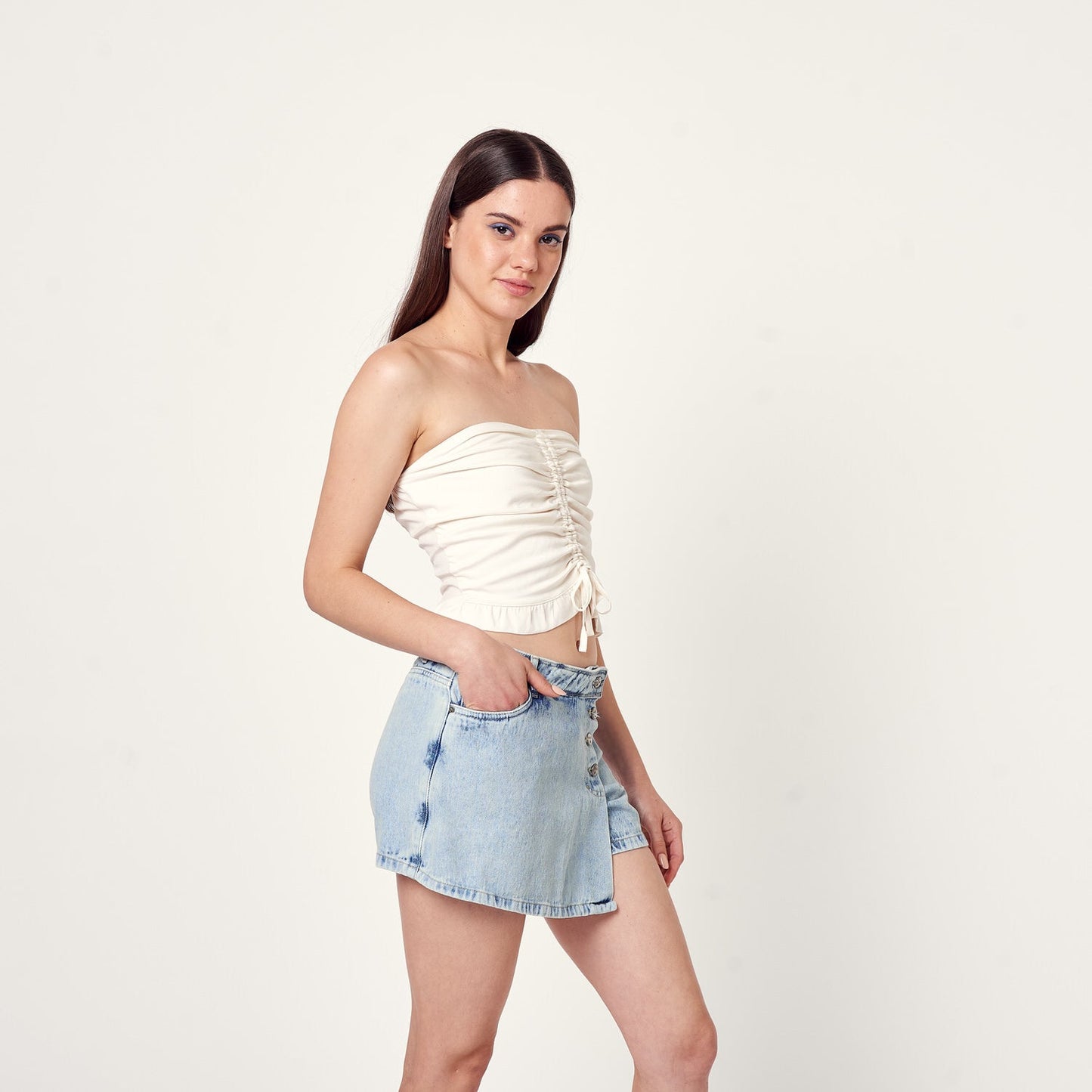 Blusa Tarana Hueso